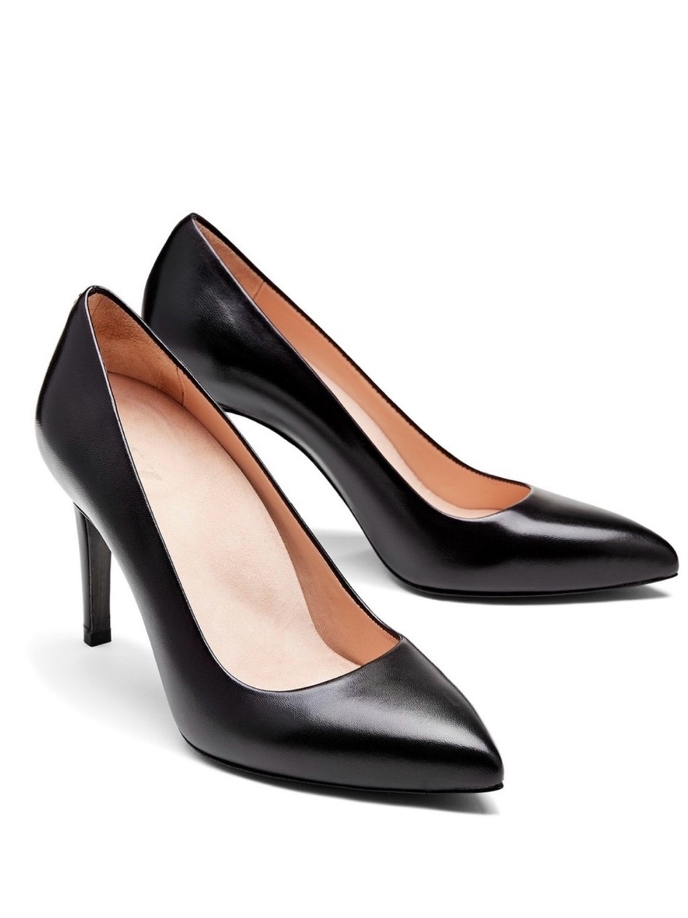 Inez Alta Heels in Black Nappa size 7 M